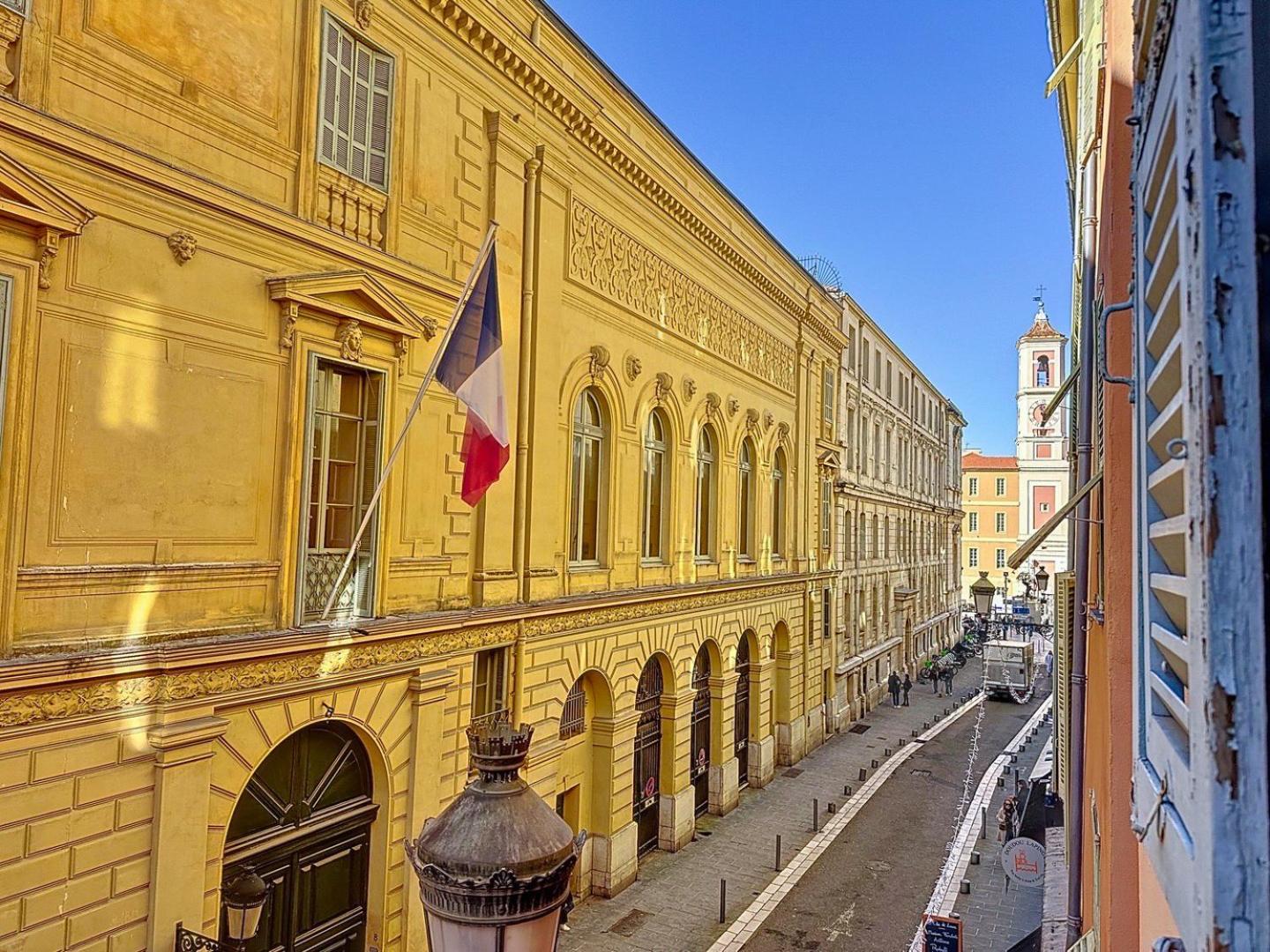 Magnificent spacious apartment in an Old Niçois Palace Nice Exterior foto